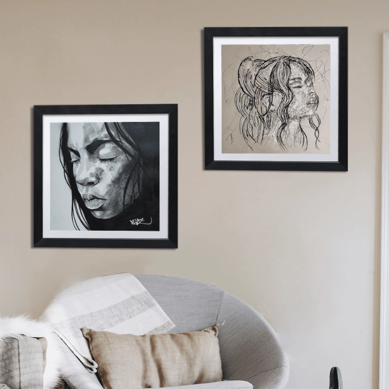  Personnaliser sa maison avec un tableau en noir et blanc